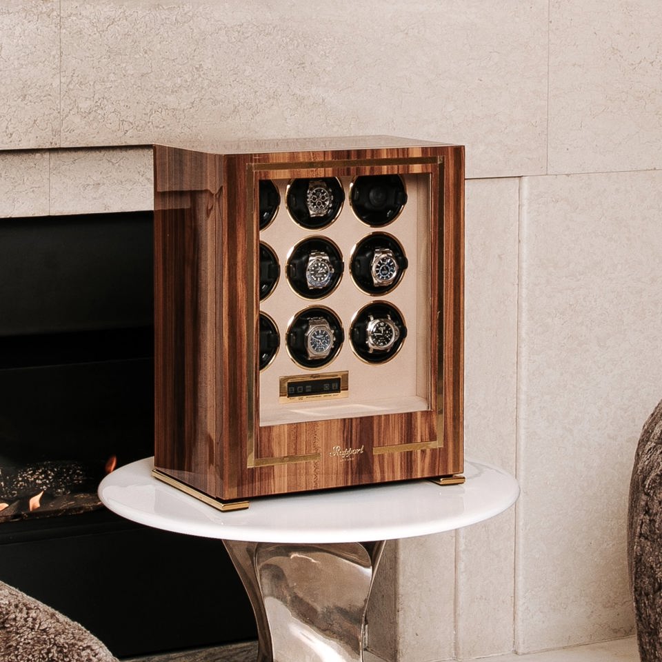 Paramount Nine Watch Winder - Walnut