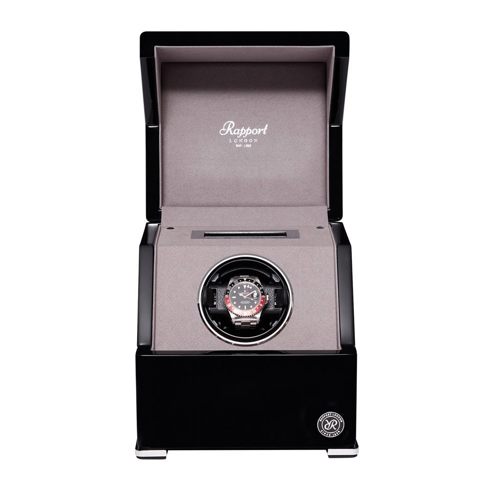 Perpetua III Single Watch Winder - Black