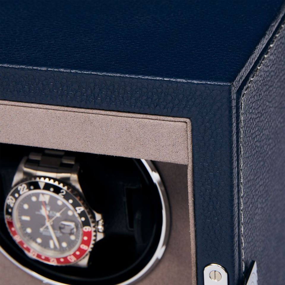 Quantum Duo Watch Winder - Navy