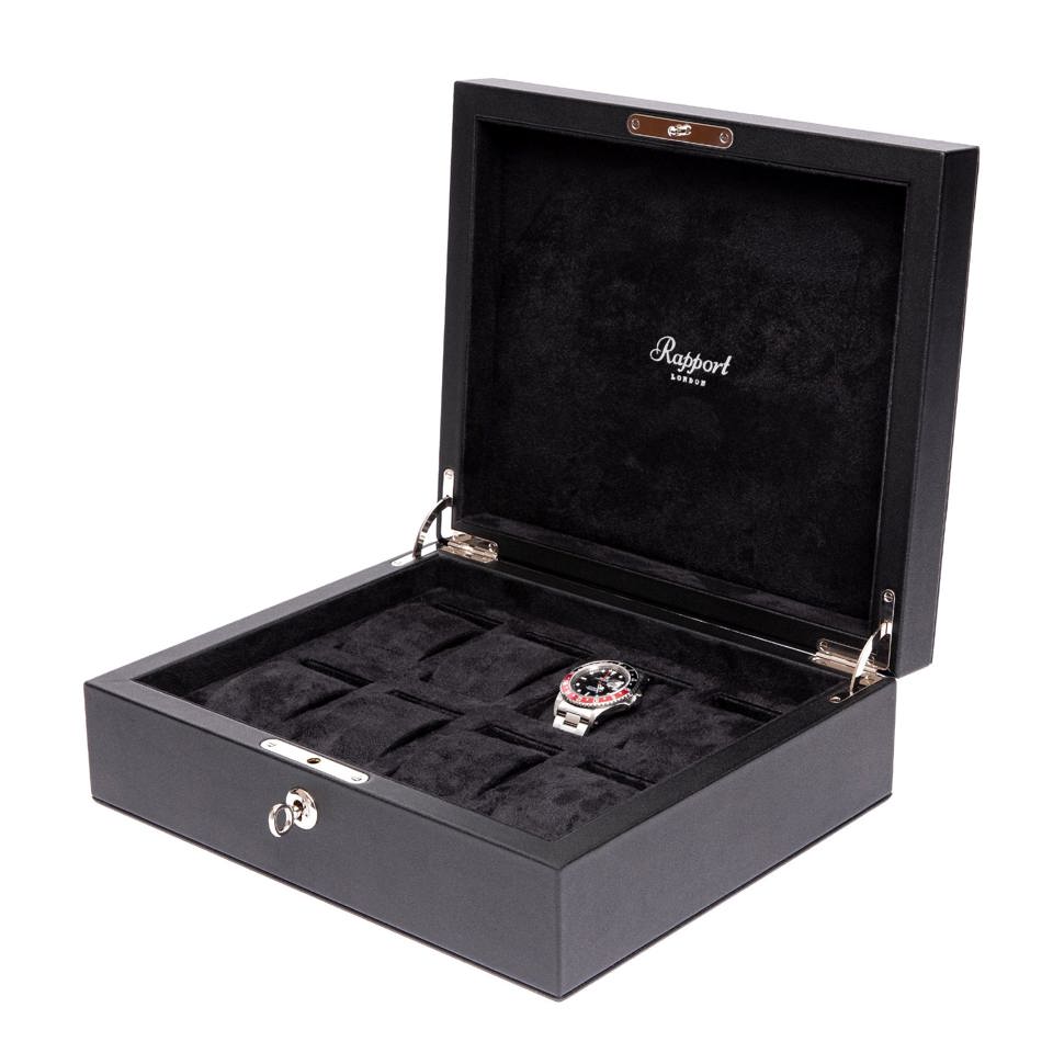 Vantage Eight Watch Box - Black