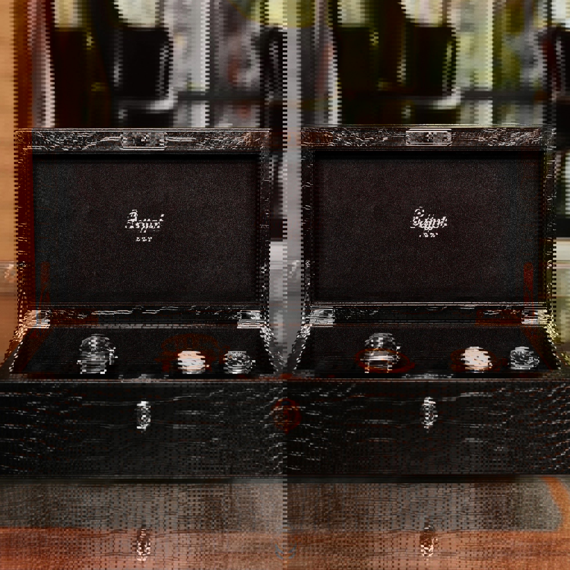 Brompton Five Watch Box - Black