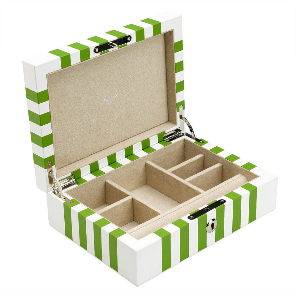 Maze Jewellery Box - White/Green