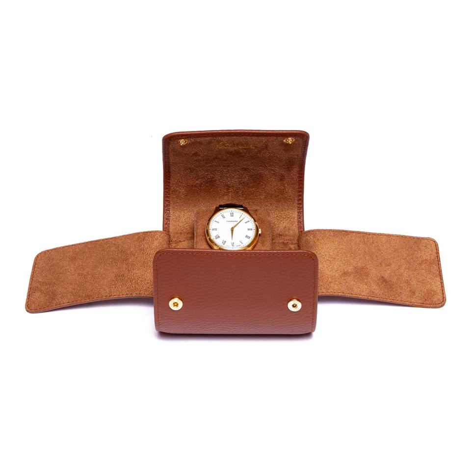 Berkeley Single Watch Roll - Tan