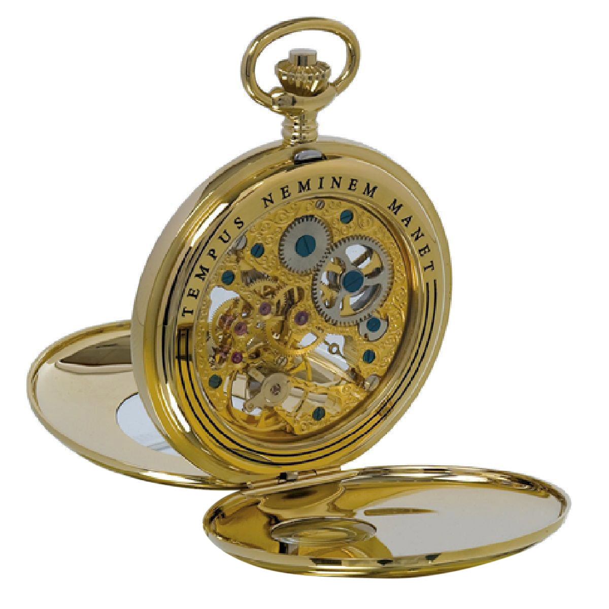 Mechanical Half Hunter Pocket Watch 53mm - Gold