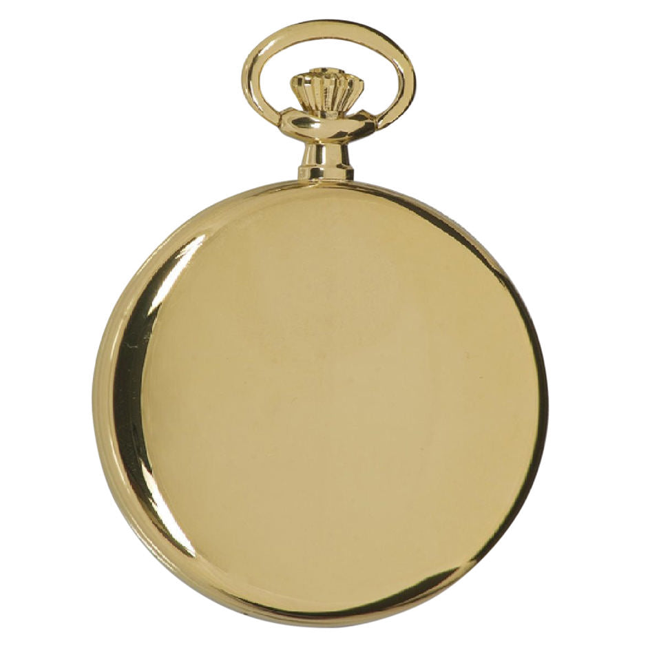 Half Hunter Pocket Watch - Gold