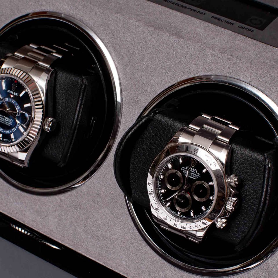 Perpetua III Duo Watch Winder - Black