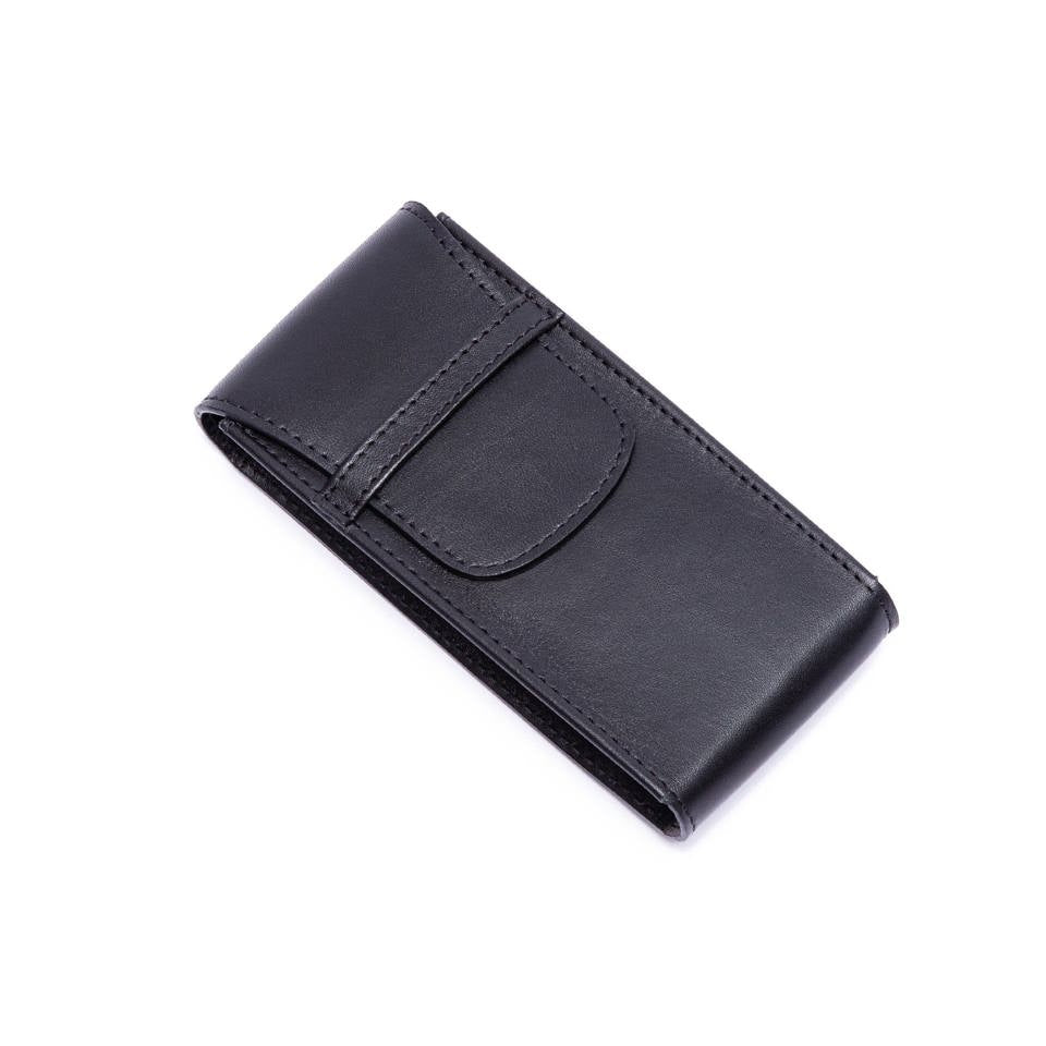 Hyde Park Leather Watch Pouch - Black