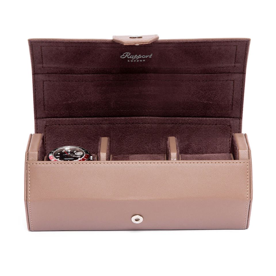 Vantage Three Watch Roll - Brown