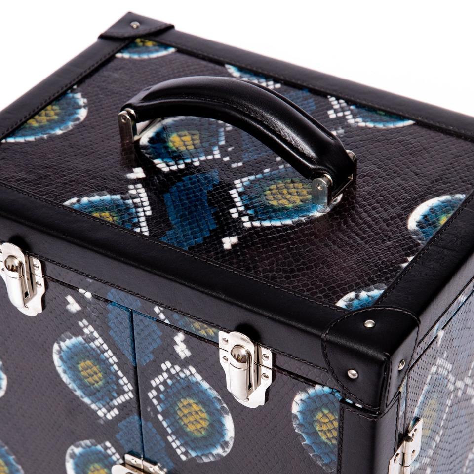 Amour Deluxe Jewellery Trunk - Blue