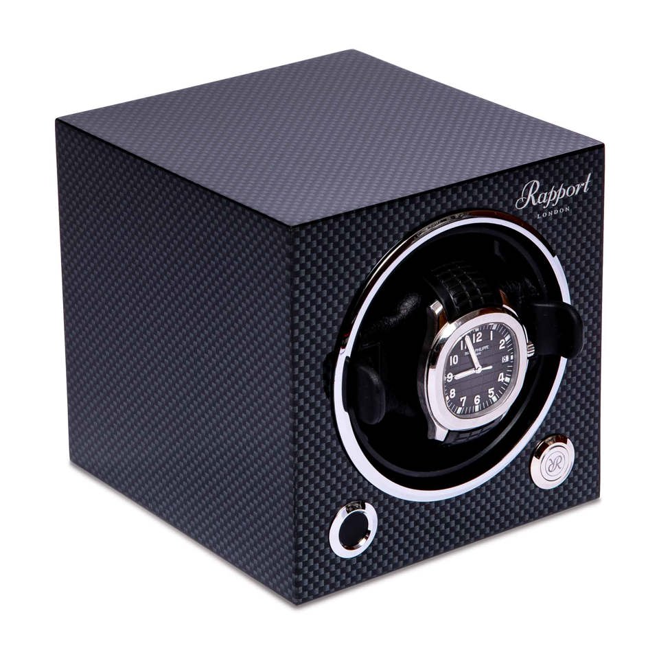 Evo Single Watch Winder - Carbon Fibre