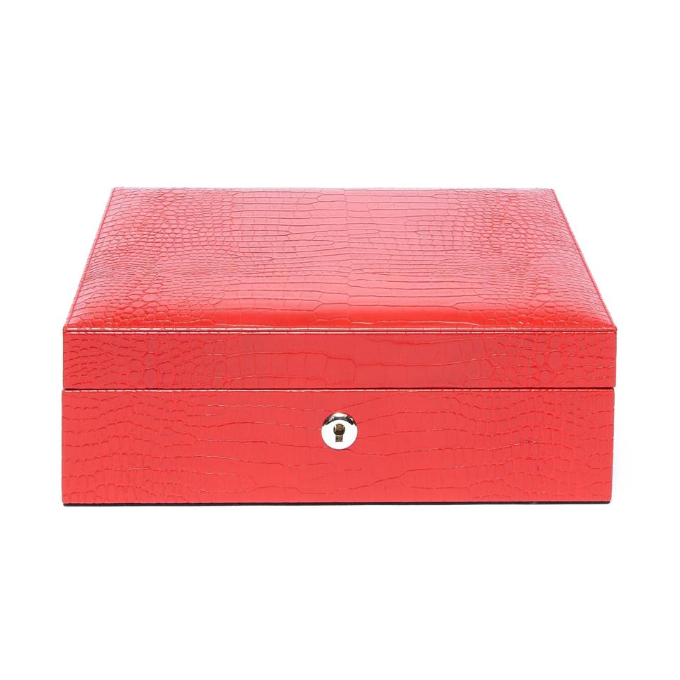 Brompton Eight Watch Box - Red