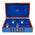 Sample Labyrinth Ten Watch Box - Blue