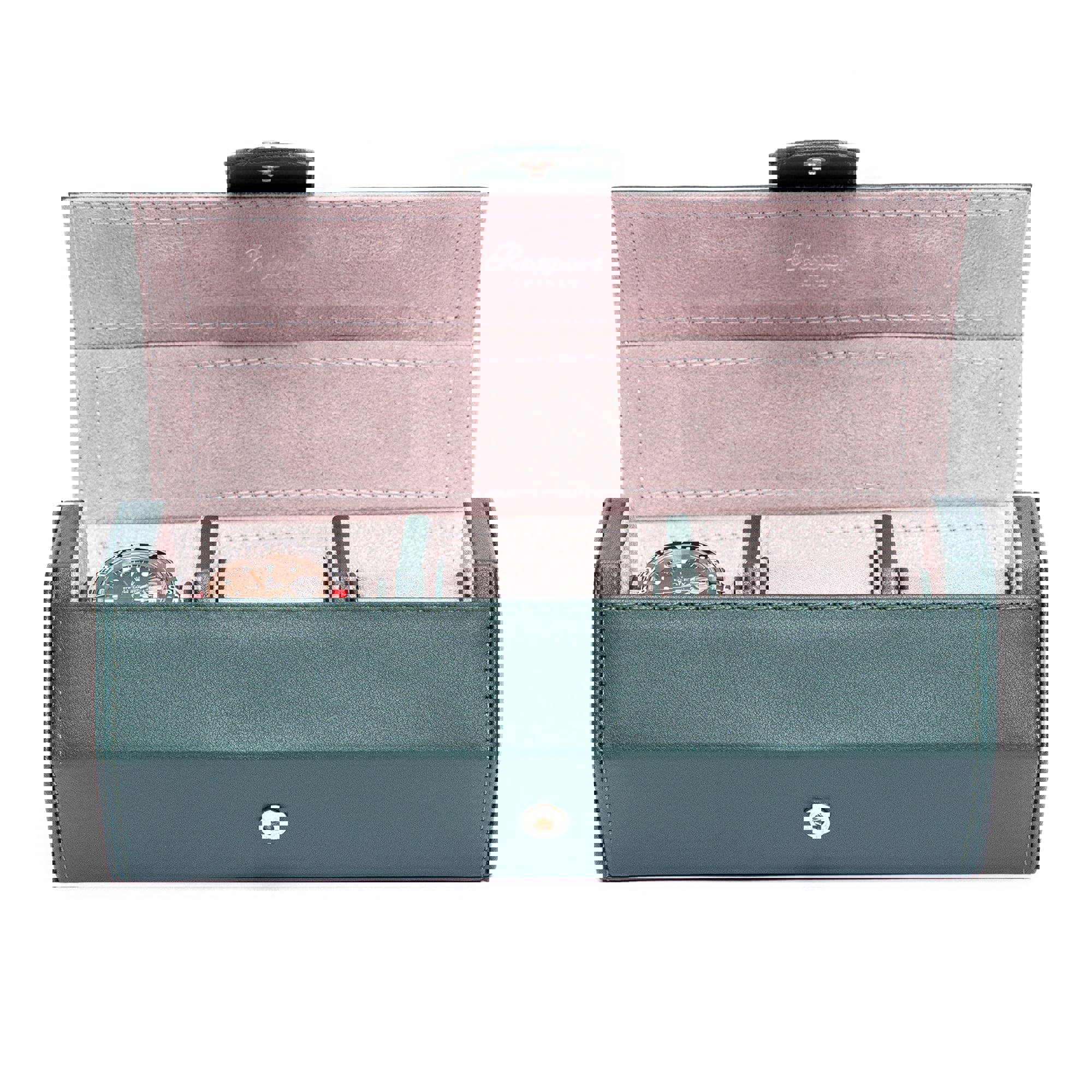 Vantage Three Watch Roll - Green