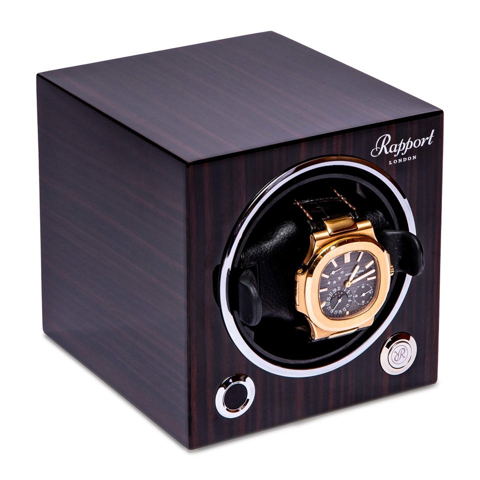 Evo Single Watch Winder -  Macassar