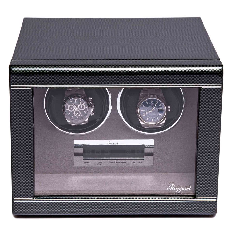 Formula Duo Watch Winder - Carbon Fibre