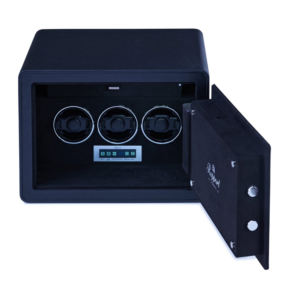 Savoy Watch Winder Safe - Black