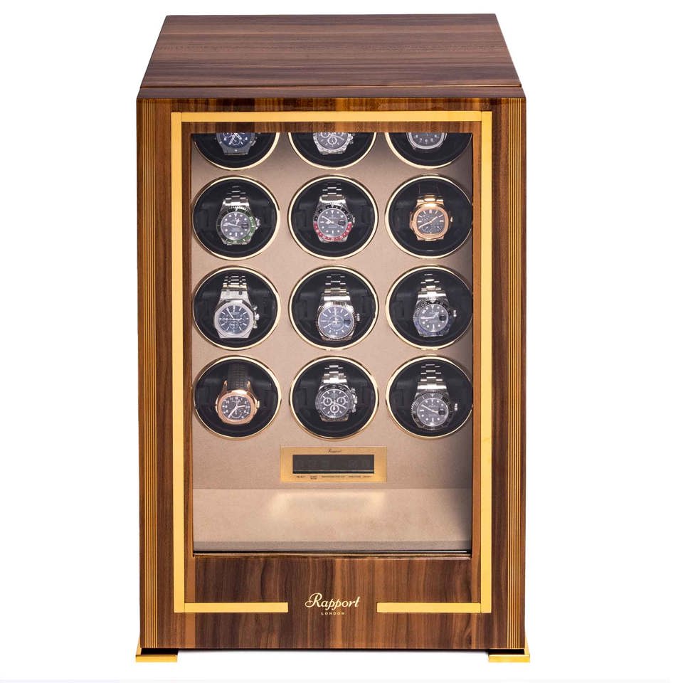 Paramount Twelve Watch Winder - Walnut