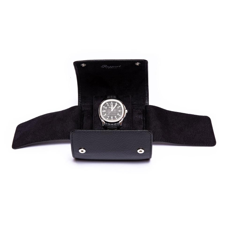 Berkeley Single Watch Roll - Black