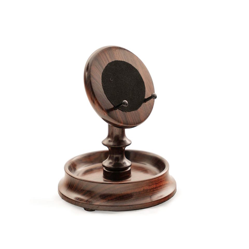 Walnut Pocket Watch Stand