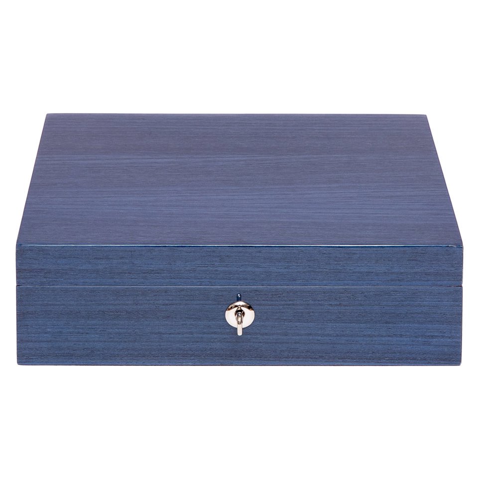 Heritage Chroma Eight Watch Box - Blue