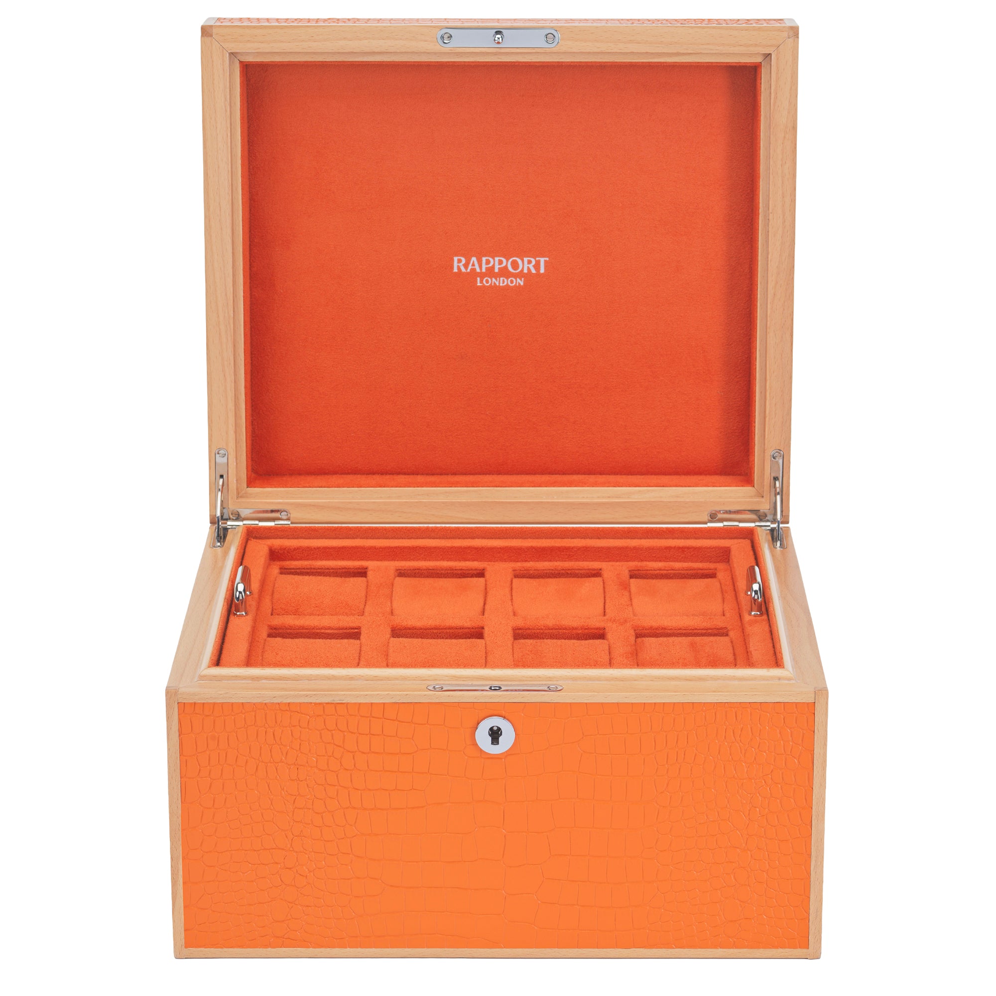 Clarendon Sixteen Watch Box - Orange
