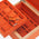 Clarendon Sixteen Watch Box - Orange