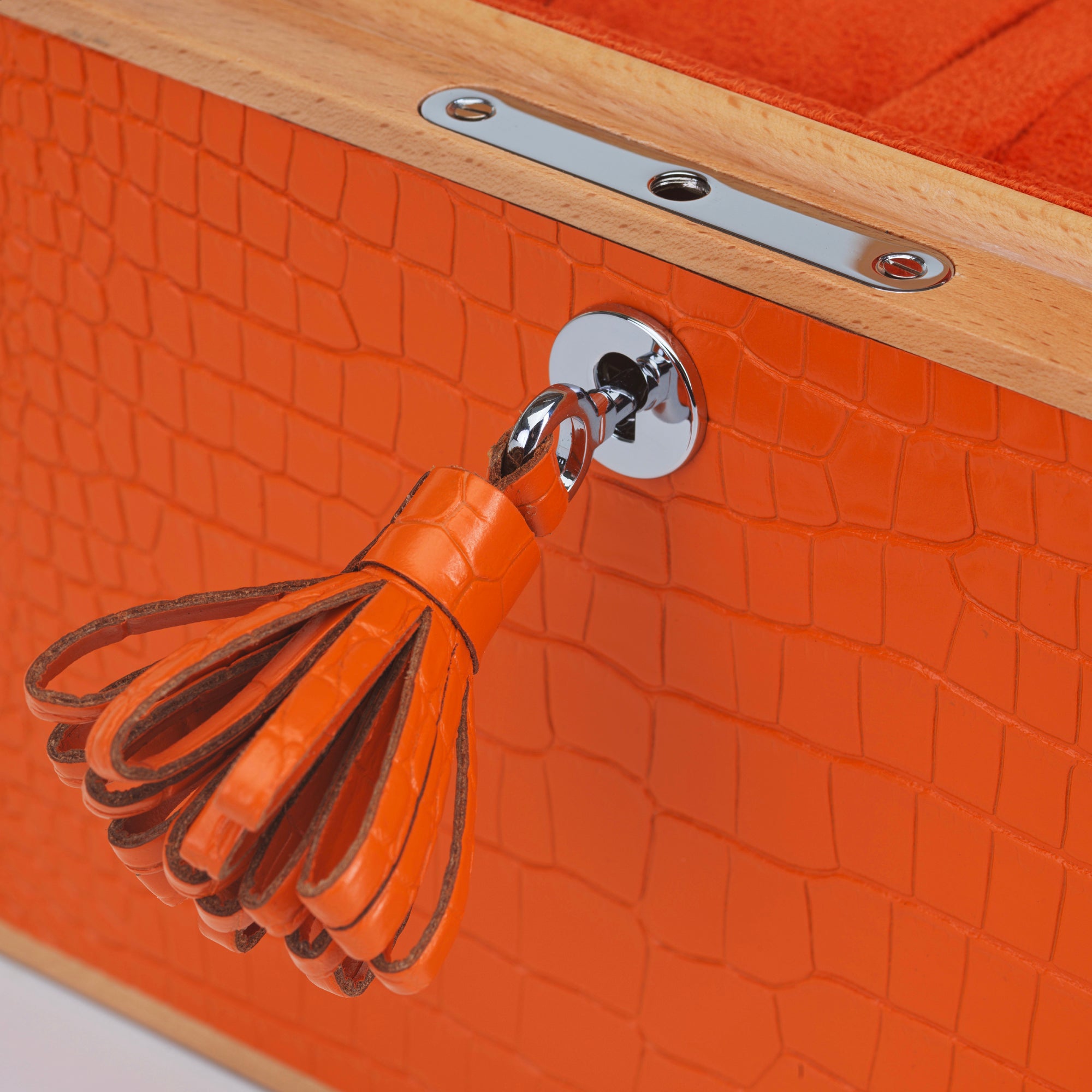 Clarendon Sixteen Watch Box - Orange