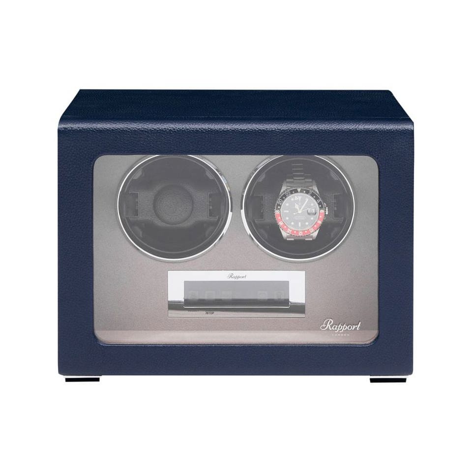 Quantum Duo Watch Winder - Navy