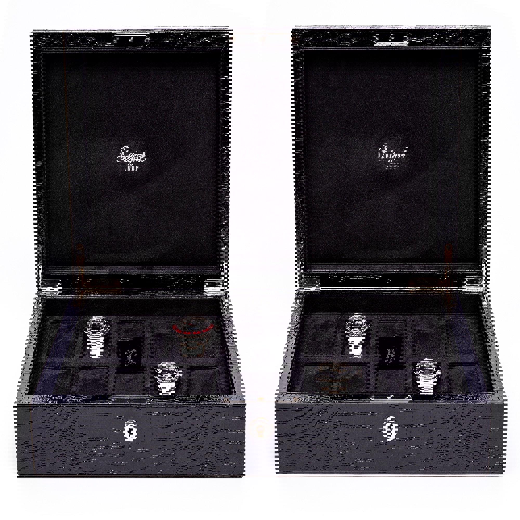 Brompton Ten Watch Box - Black