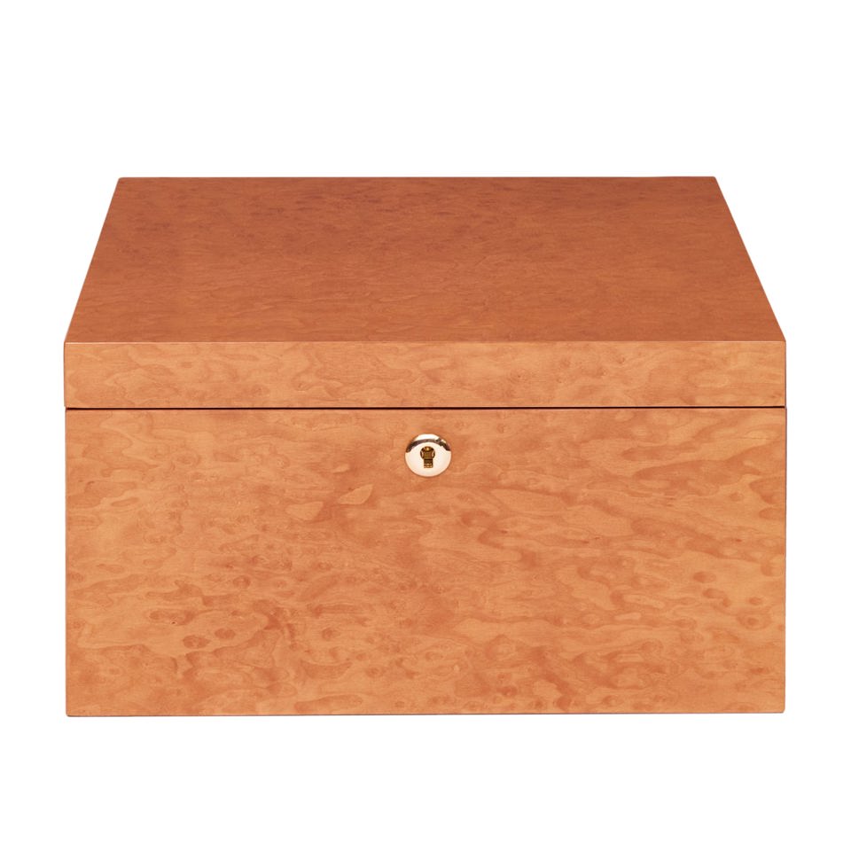 Heritage Sixteen Watch Box - Burr Walnut