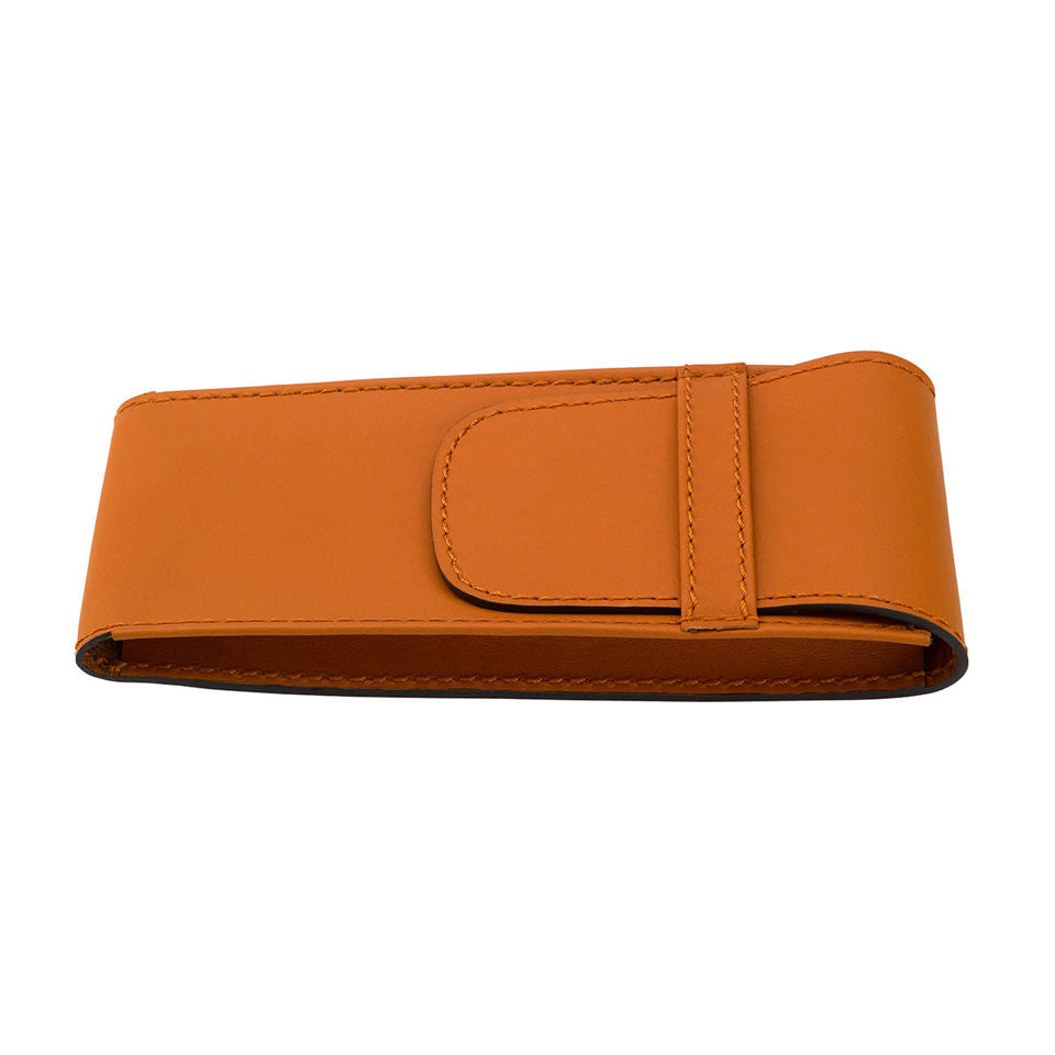 Hyde Park Leather Watch Pouch - Tan