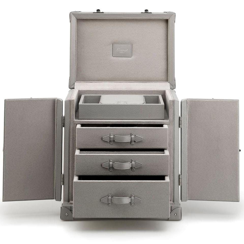 Deluxe Jewellery Trunk - Grey