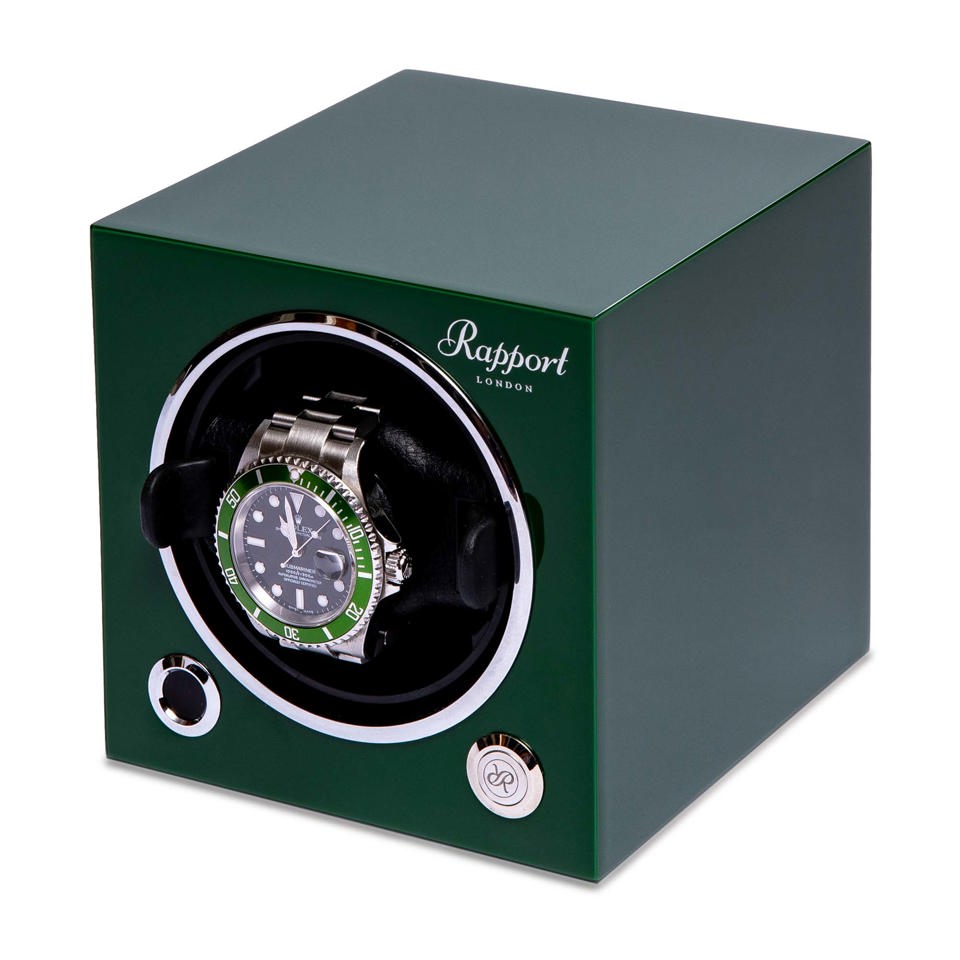 Evo Single Watch Winder - Racing Green