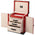 Deluxe Jewellery Trunk - Red