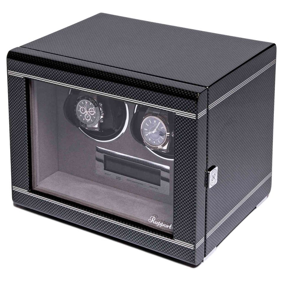 Formula Duo Watch Winder - Carbon Fibre