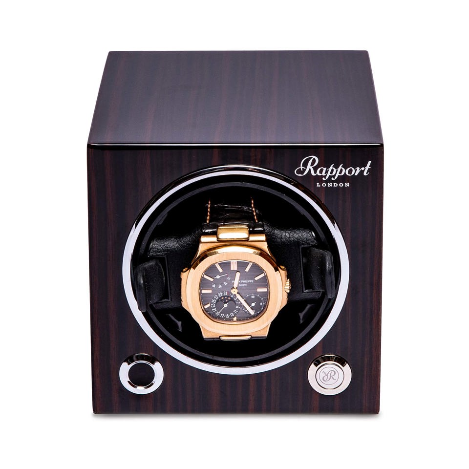 Evo Single Watch Winder -  Macassar