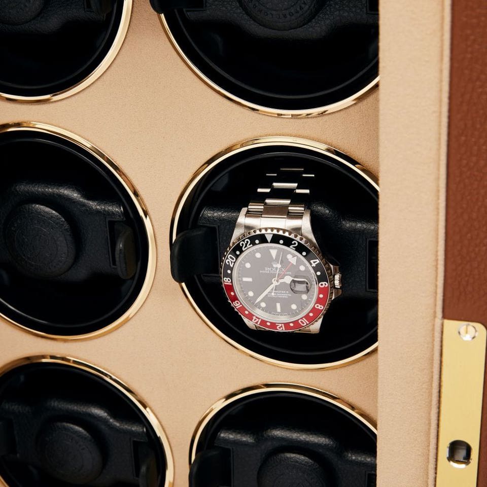 Romer Six Watch Winder - Brown