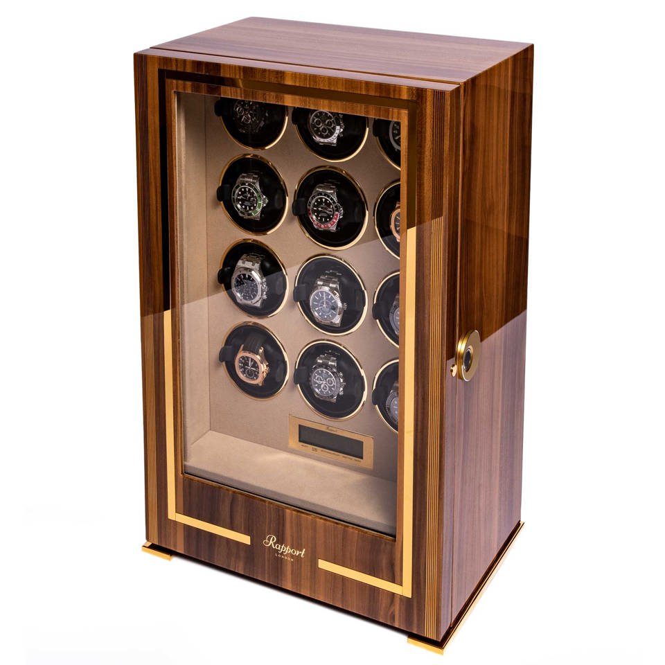 Paramount Twelve Watch Winder - Walnut