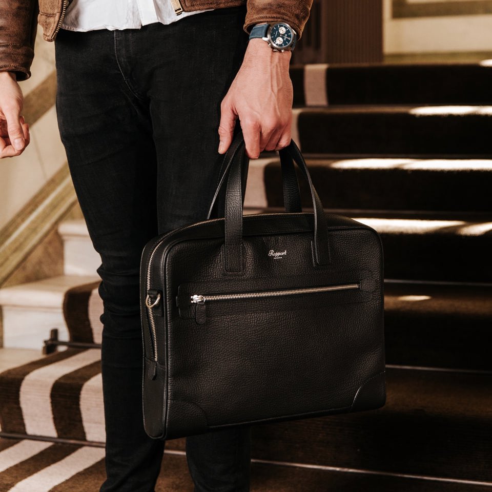 Berkeley Laptop Briefcase - Black