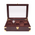 Brompton Optic Watch Box - Brown