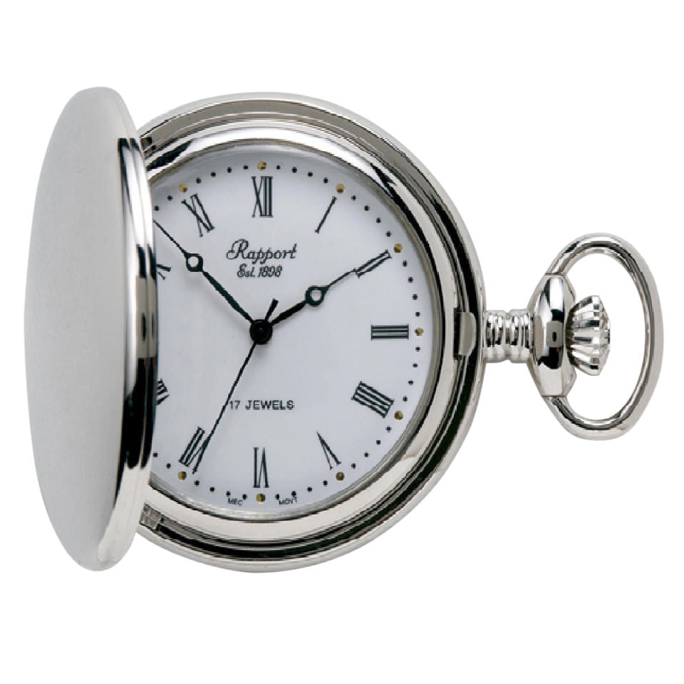 Full Hunter Pocket Watch 48mm - Silver