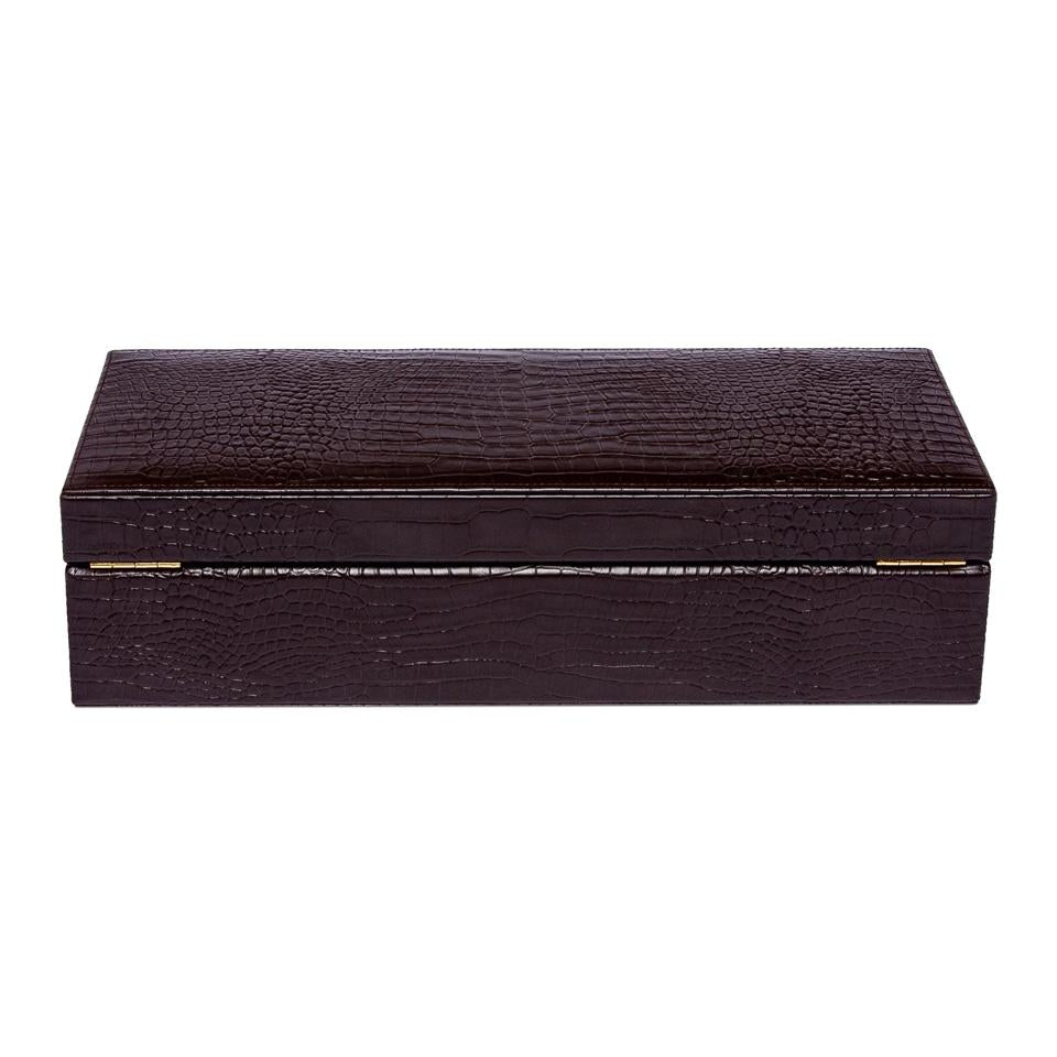 Brompton Five Watch Box - Brown