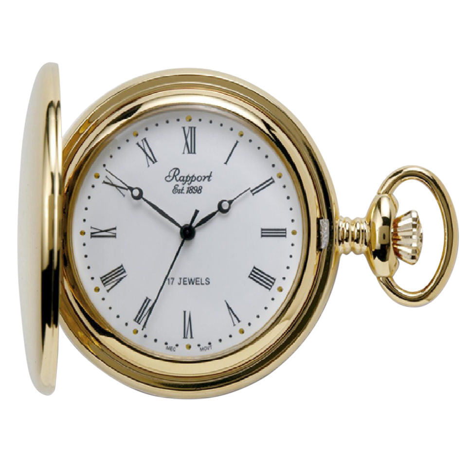 Full Hunter Pocket Watch 48mm - Gold