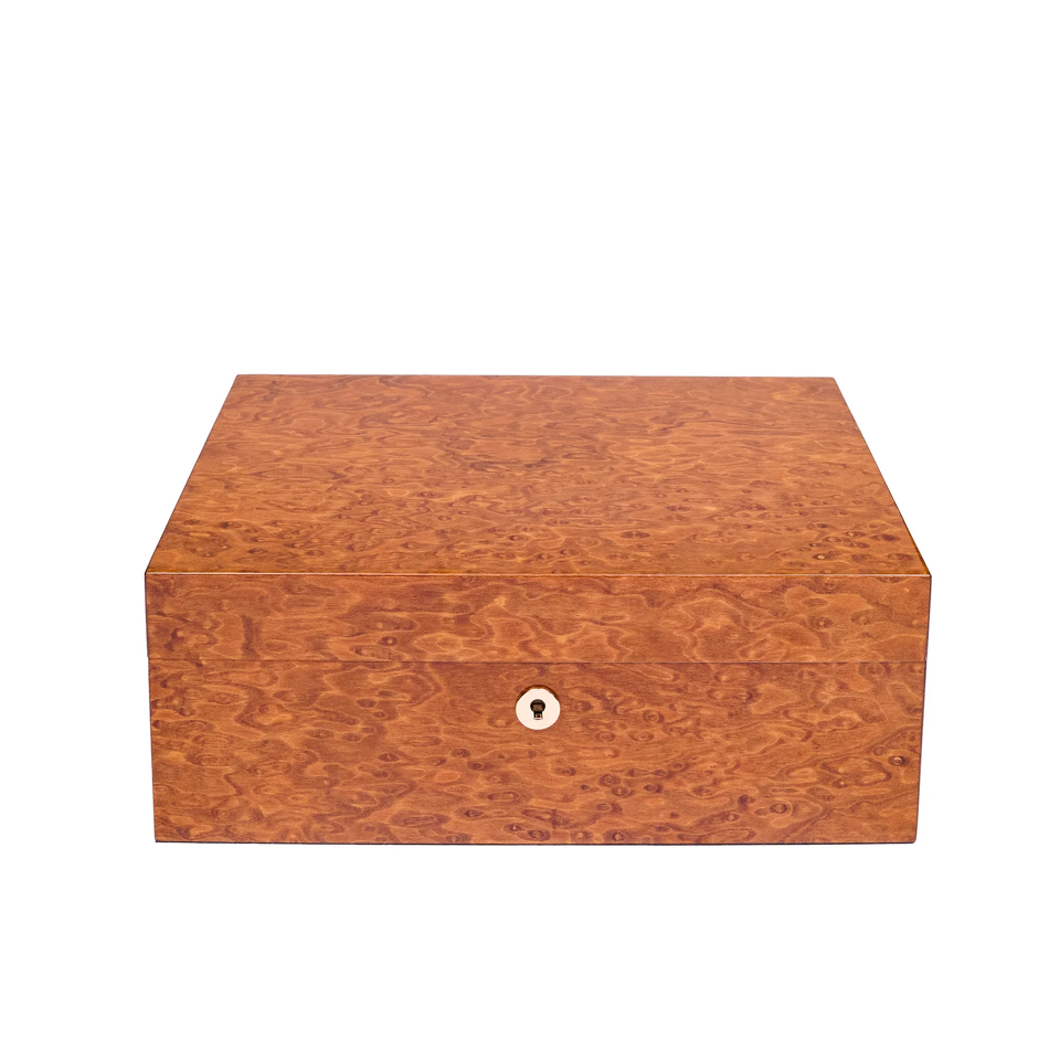 Heritage Large Humidor - Burr Walnut