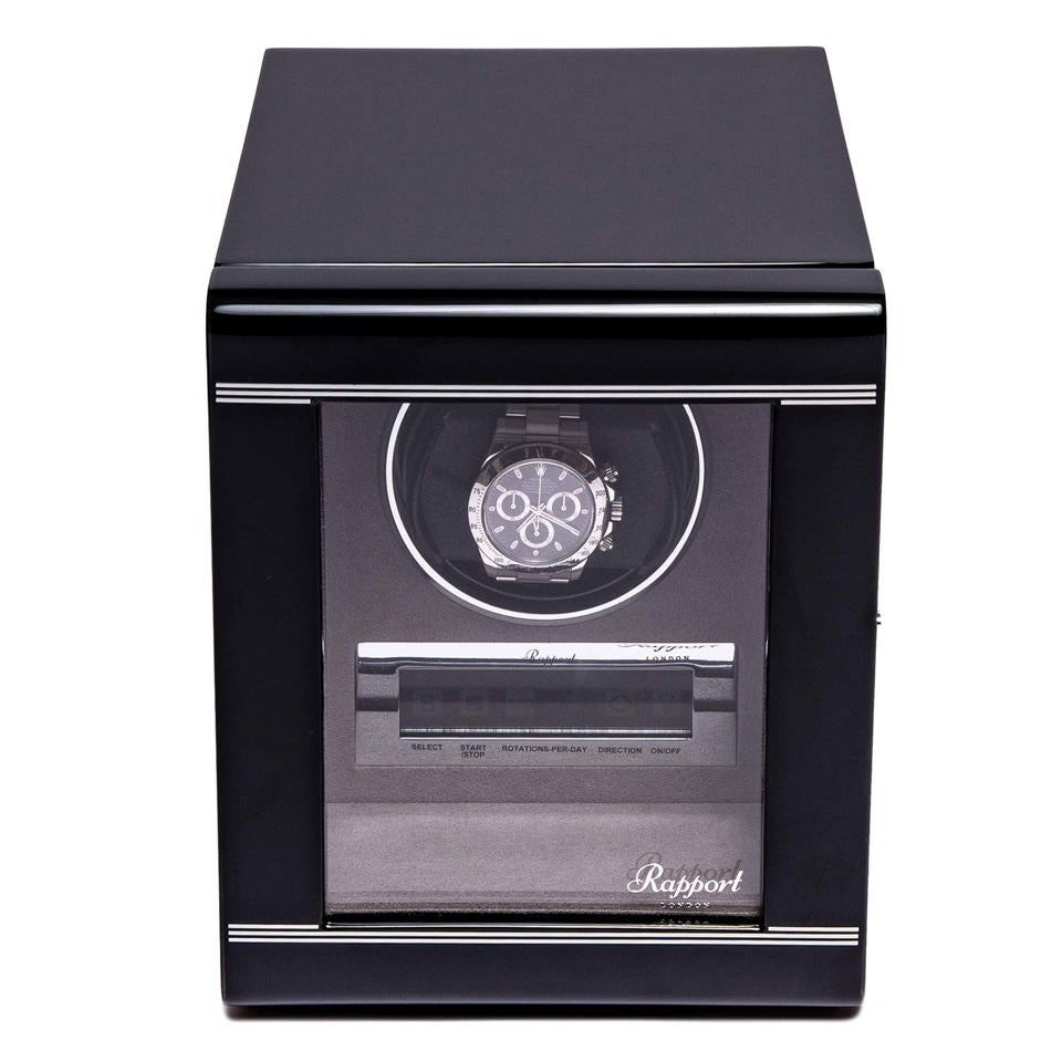 Formula Single Watch Winder - Black