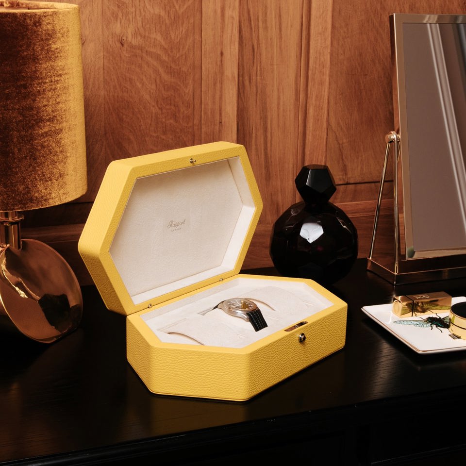 Portobello Watch Box - Yellow