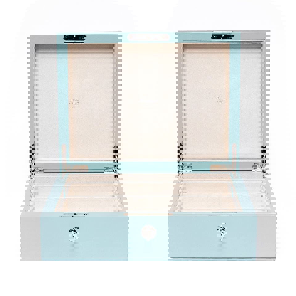 Sample Victoria Jewellery Box - Turquoise