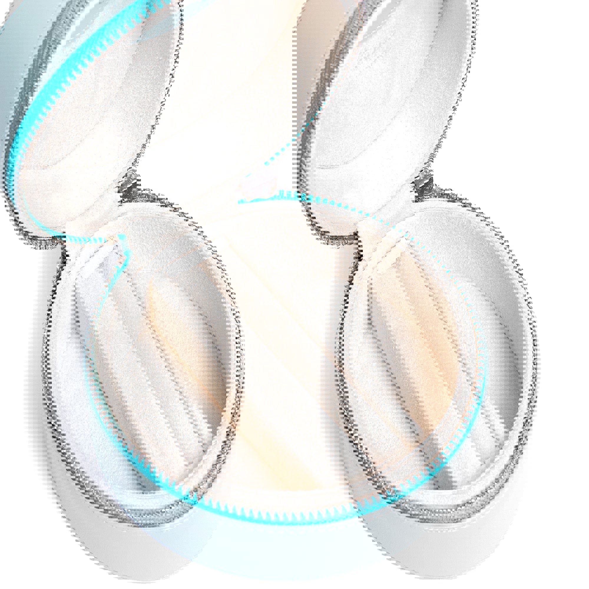 Victoria Travel Jewellery Case - Turquoise