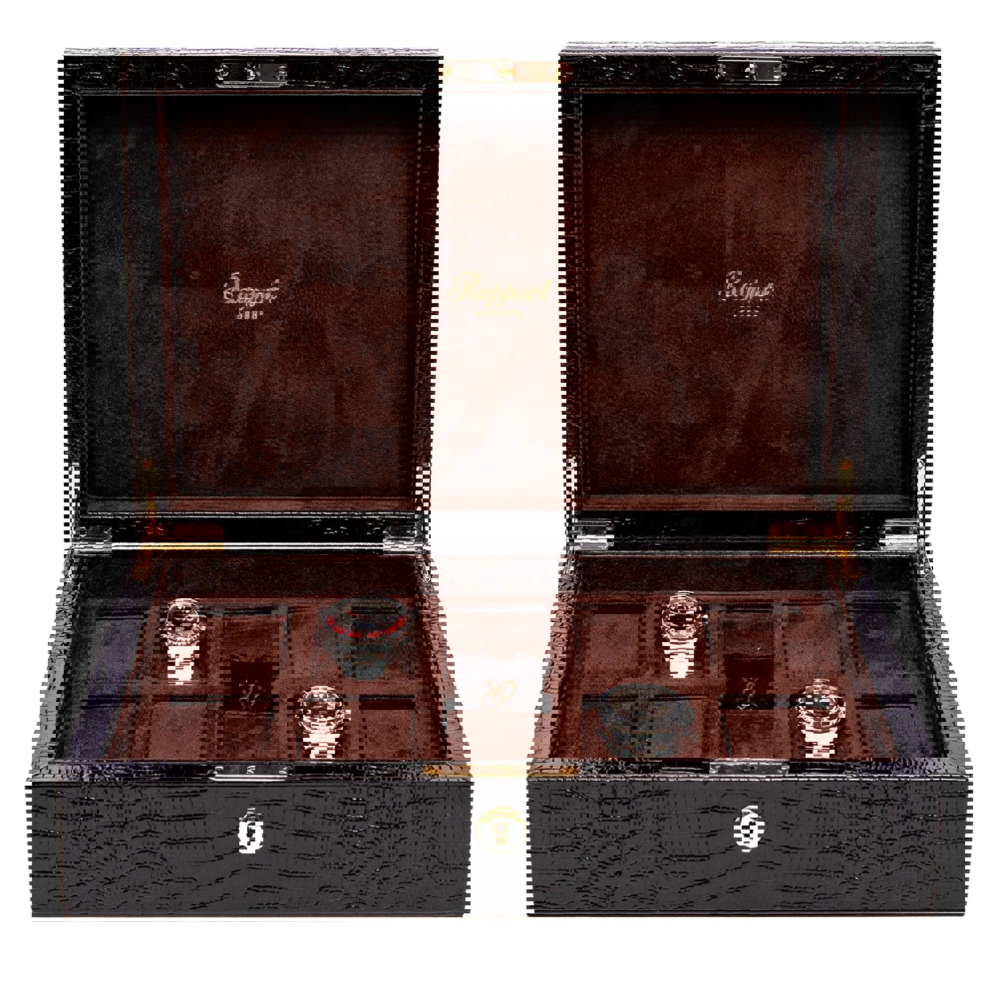 Brompton Ten Watch Box - Brown