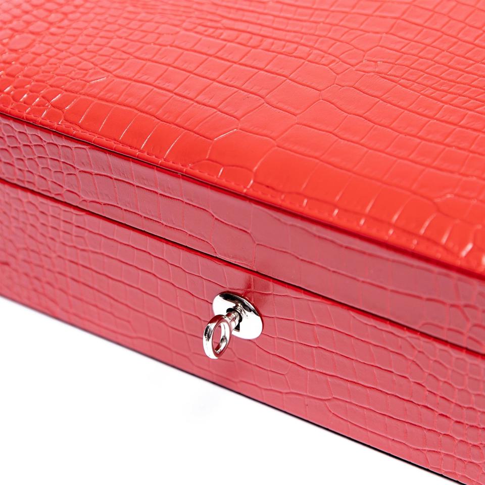 Brompton Eight Watch Box - Red